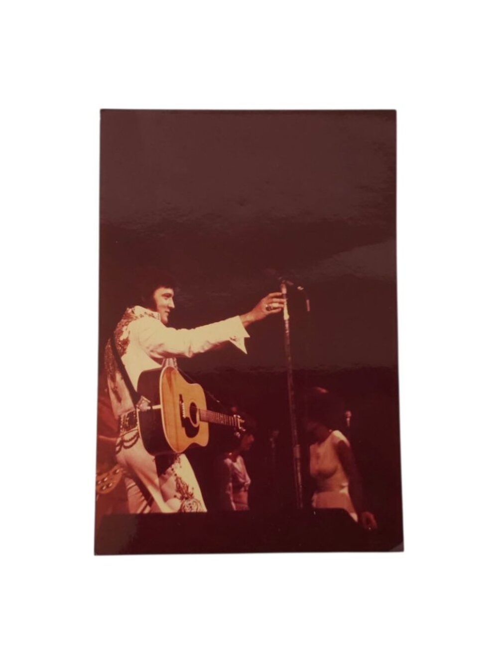 Elvis Presley 3.5 x 4.75 1970s Concert Photos TCB Band Original Lot Of 6 - Picture 4 of 10